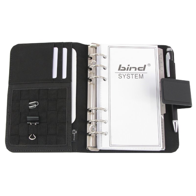 Stoppagendaherhalingssoftware Java, zonder kalender, A6-formaat, antracietkleurig.